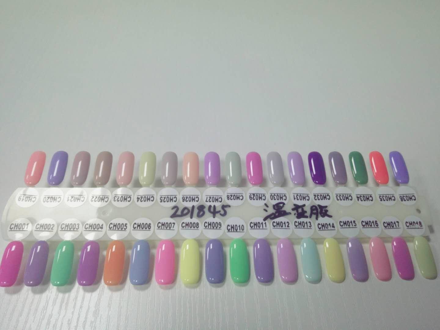 OEM China factory wholesale Temperature Color Changing colors nail polish Uv gel 3