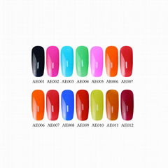 2018 Hot Selling Uv Gel Polish For Nail Art coloured glaze high-end professional