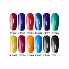 Private label soak off Environmental Uv gel nail polish with free sample