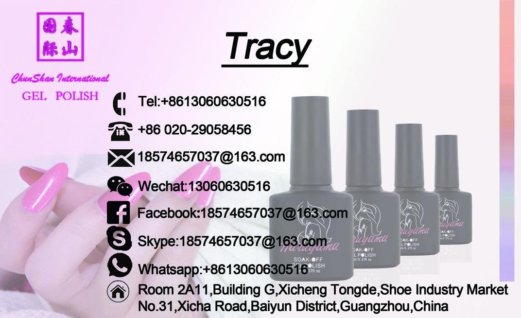 China wholesale nail supplies 36 colors UV gel nail polish soak off nail gel pol 5