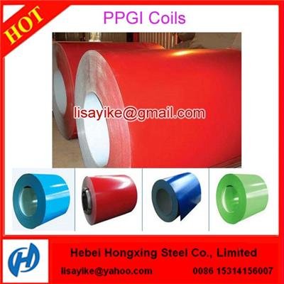 PPGI PPGL gi gl Color Coated Prepainted Galvanized Steel Coils on sale 2