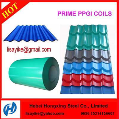 PPGI PPGL gi gl Color Coated Prepainted Galvanized Steel Coils on sale 3