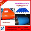 3D wooden pattern coated galvanized ppgi in steel coil 2