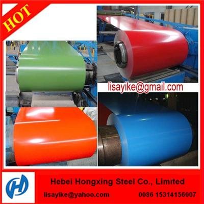 China factory PPGI Coils Color Coated Steel Coil Prepainted Galvanized Steel