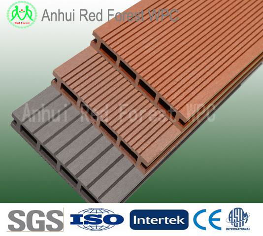 plastic timber composite decking