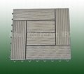 Bamboo plastic outdoor and indoor DIY tiles 4