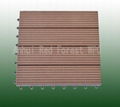 Bamboo plastic outdoor and indoor DIY tiles 5