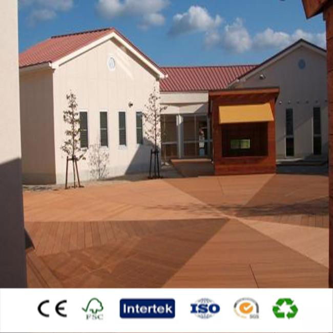 wpc materials wood plastic composite decking 4