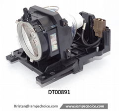 Projector lamps with housing for HITACHI
