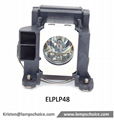 High quality Compatible Projector Lamp Mercury bulb with Lamp cage for Epson EB 1