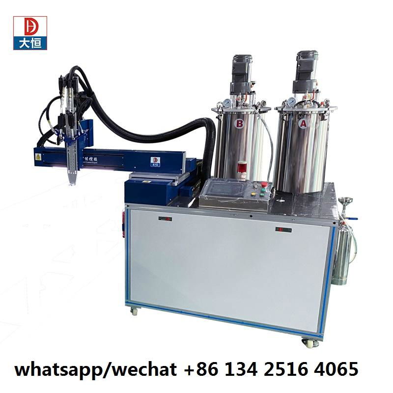 Daheng PGB-650 two component glue potting machine  converyor