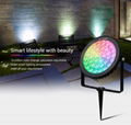 2.4G RF 15W RGB+Dual White LED Garden Light 3