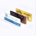 Factory customized fashion design name plate clear acrylic card holder