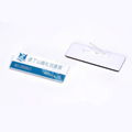 Factory customized fashion design name plate clear acrylic card holder