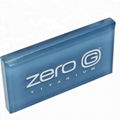 clear acrylic logo display block with printed or engraved brands