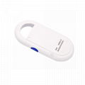 Handheld USB ISO11784/5 FDX-B 134.2khz rfid reader For Pet Animal Injection Micr 2