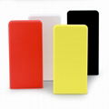 5000mAh Power Bank Battery Portable Charger with Slim Customized Luminous Logo 3