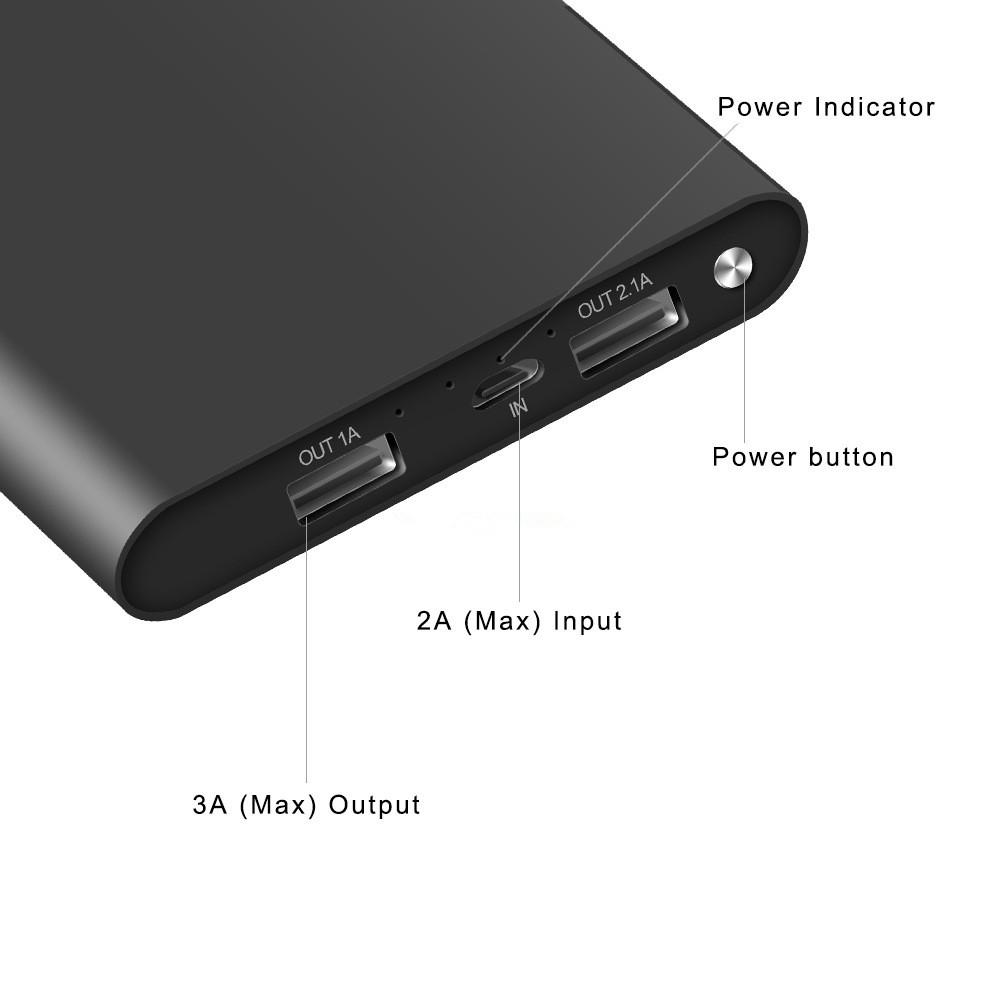 10000mAh Power Bank Supplier Ce RoHS FCC Certification 3