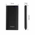 LCD display 10000mAh portable charger