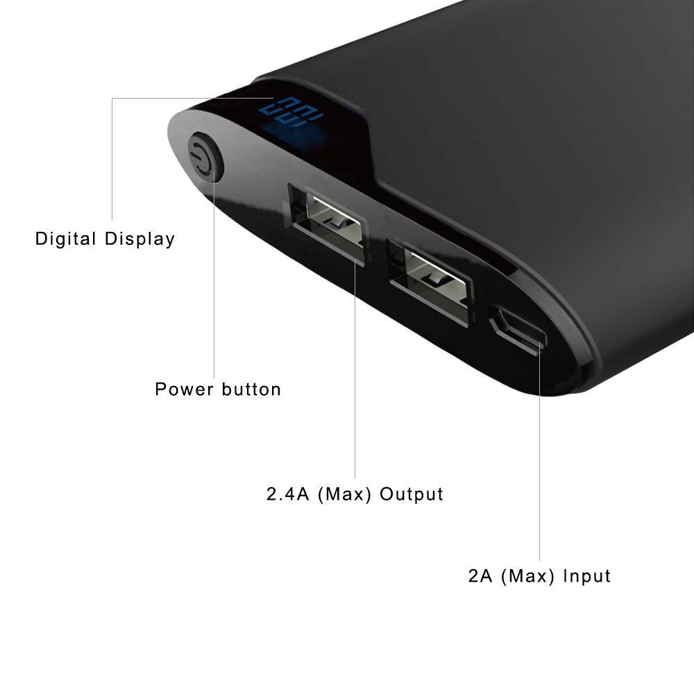 LCD display 10000mAh portable charger factory in Shenzhen 2