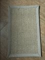 latex back sisal jute carpet for home