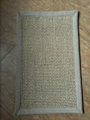 latex back sisal jute carpet for home use