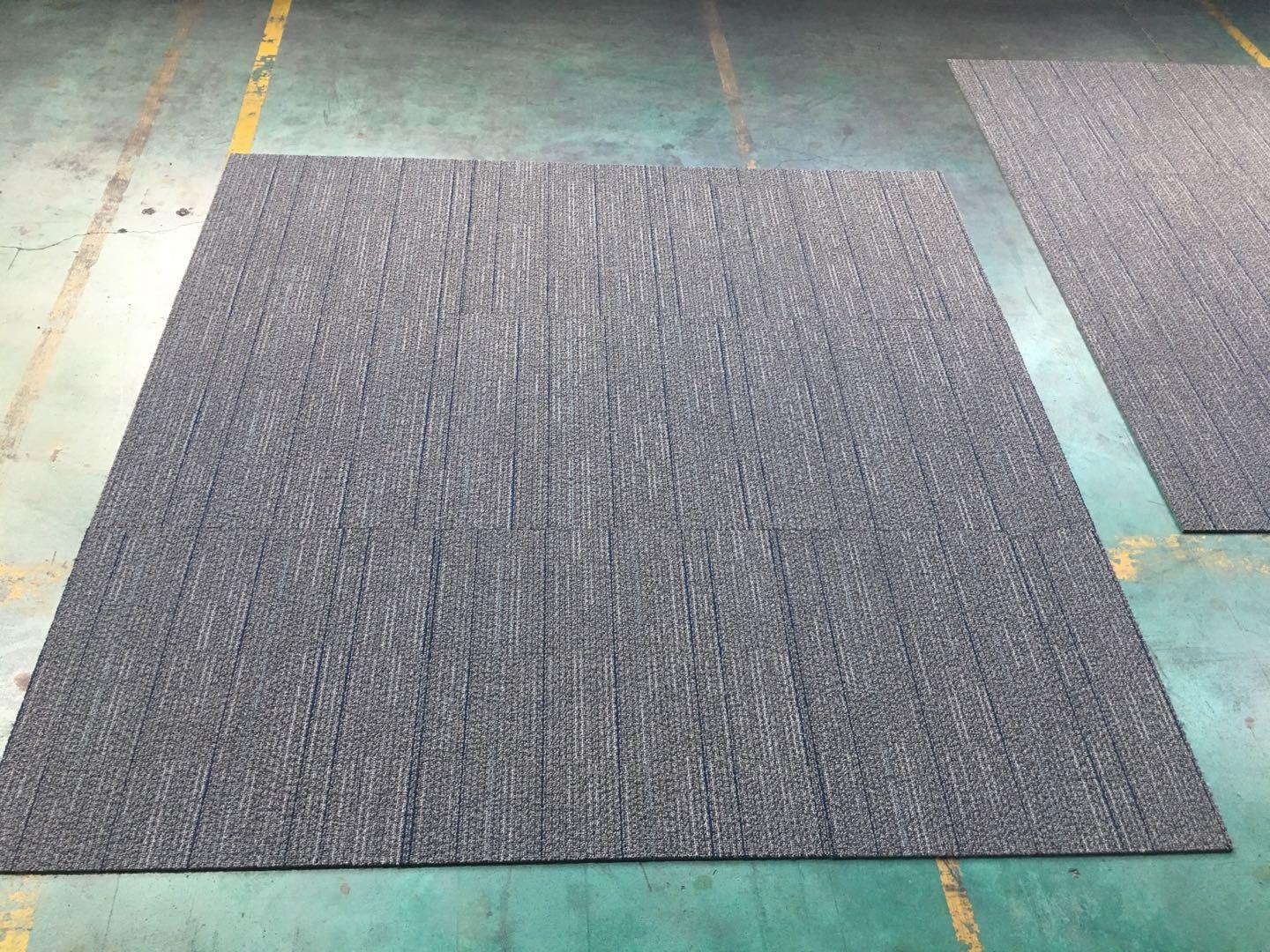 100% Nylon Carpet Tiles With PVC Rubber Backing 3