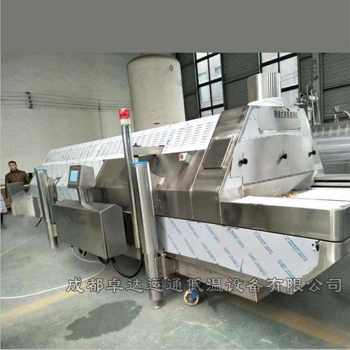 成都卓達運通隧道式海鮮液氮速凍機 2