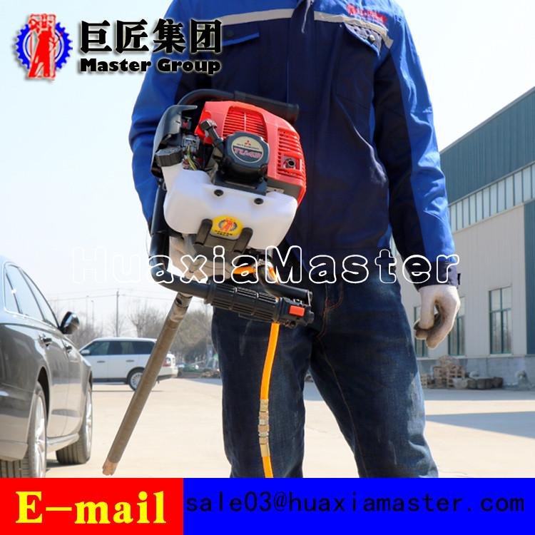 Single Person Operation BXZ-1 Portable Backpack Core Drilling Rig  5
