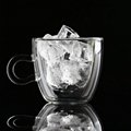 2018 Wholesale Decorative Glass Coffee Cup Mug Double Wall Glass Coffee Cup 3