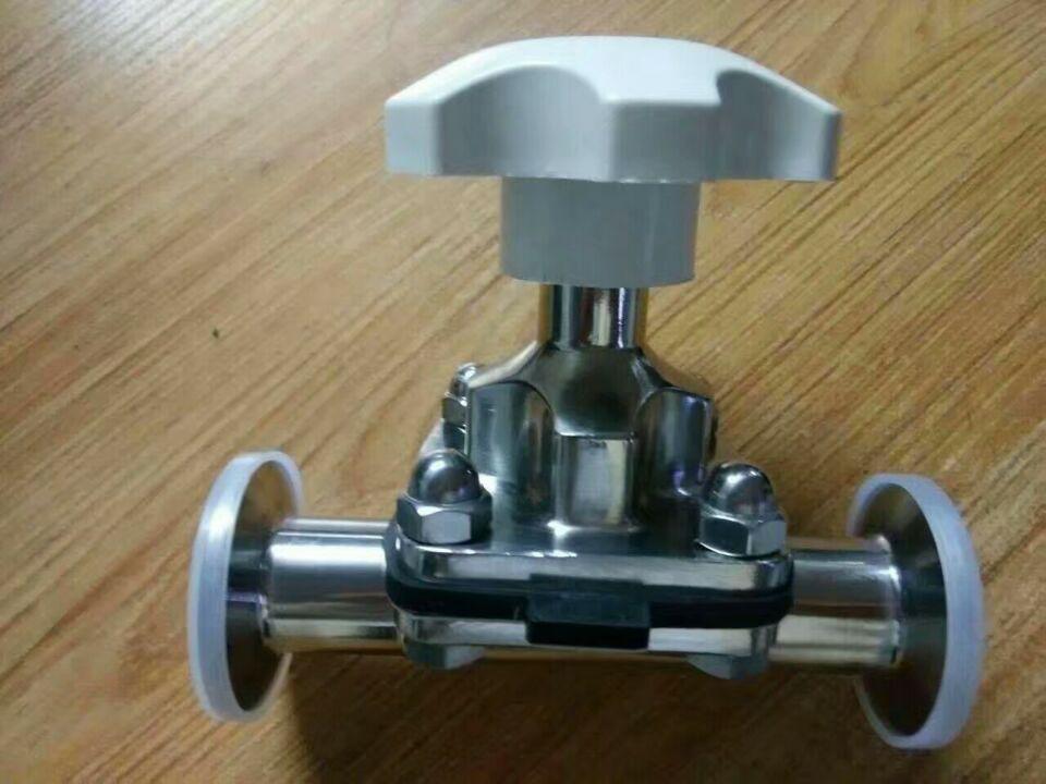 衛生級不鏽鋼手動普通隔膜閥 2