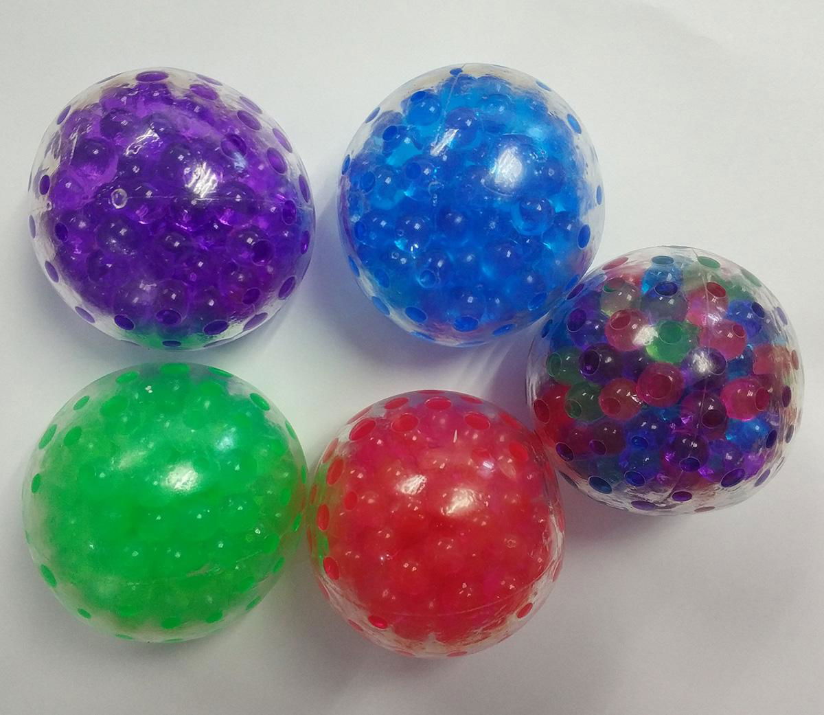 soft rubber sensory squishy stress ball