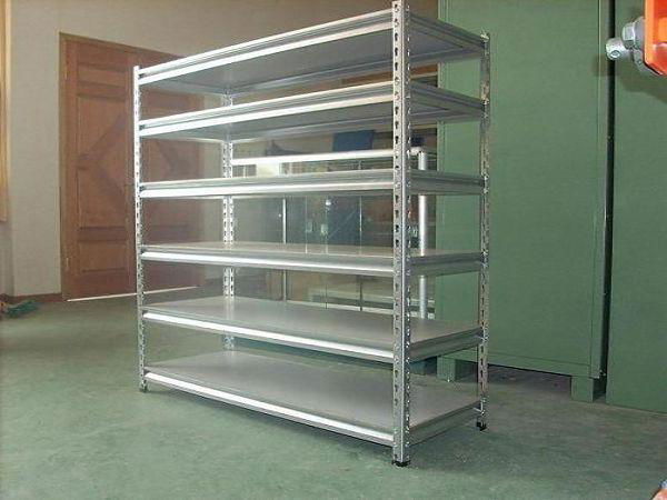 Bolt Free Rivet Shelving