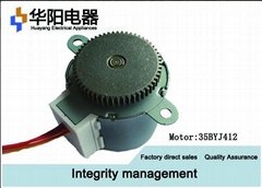 35BYJ412 Precision Geared Stepper Motor Smooth Operation For Home Air Conditioni
