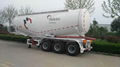 40CBM Cement Tank Trailer 3 Axles Cement Bulker Trailer