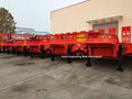 3 Alxes 80 Tons Low Bed Trailer to West Africa