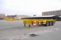45ft 40ft Skeleton Trailer for Containers Transportation