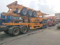 45ft 40ft Skeleton Trailer for Containers Transportation