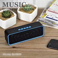 Textured desktop bluetooth speaker 1