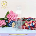 High quality clear empty shampoo transparent bottle cosmetic plastic bottle 1