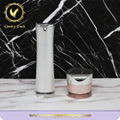 High End Round Shape Acrylic Cosmetic Bottle With Pump Packaging 1