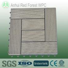 wood plastic composite WPC DIY tiles 2