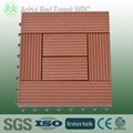 wood plastic composite WPC DIY tiles 4