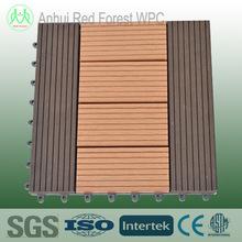 wood plastic composite WPC DIY tiles 5