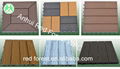 outdoor interlock decking tile in