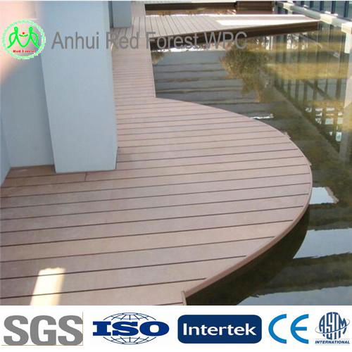 WPC Board Weather Resistance Exterior Decorative Decking