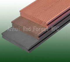 bamboo plastic composite solid decking board