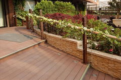 waterproof outdoor wpc decking floor