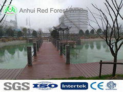 Green and eco-friendly WPC decking