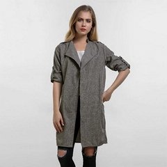 Women Coats Fashion Solid Outerwear